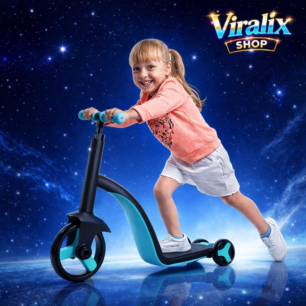 Patinete Scooter Evolutivo 3 en 1 – Crece con tu hijo