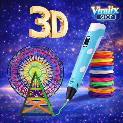 Bolígrafo 3D Profesional – Crea Sin Límites