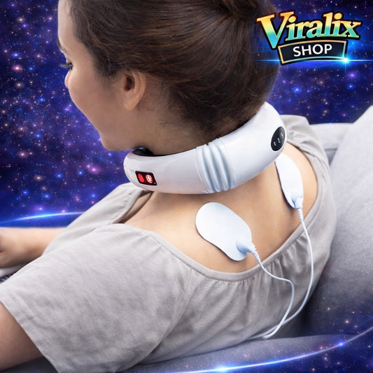 Masajeador Cervical Electromagnético 3 en 1 – Alivio profundo sin esfuerzo