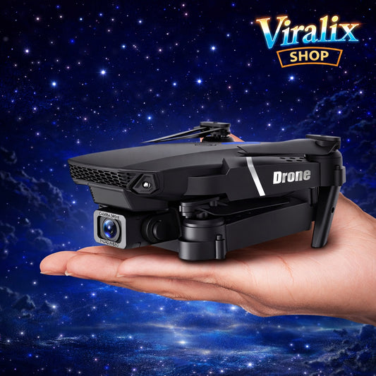 Dron Plegable 4K con Cámara HD – Control WiFi y Transmisión en Tiempo Real